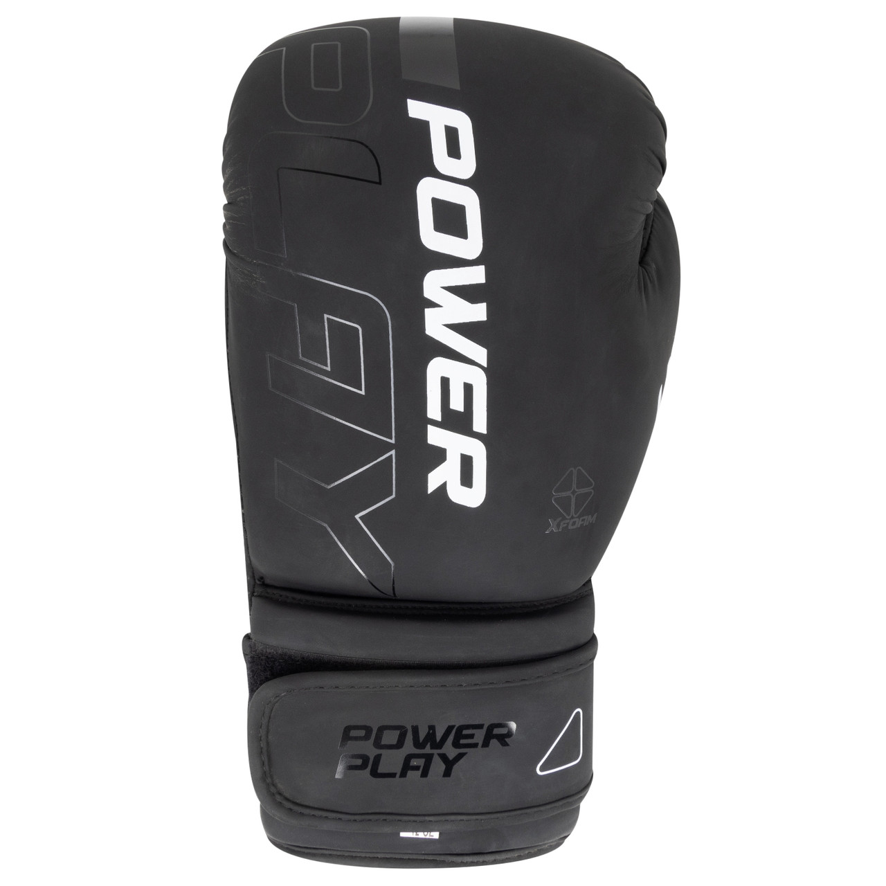 Боксерські рукавиці PowerPlay 3024 Ultra Mat Чорно-Білі 8 унцій
