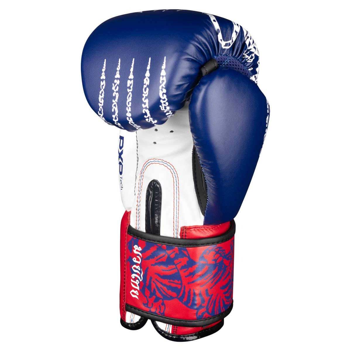Боксерські рукавиці Phantom Muay Thai Blue 14 унцій (капа в подарунок)