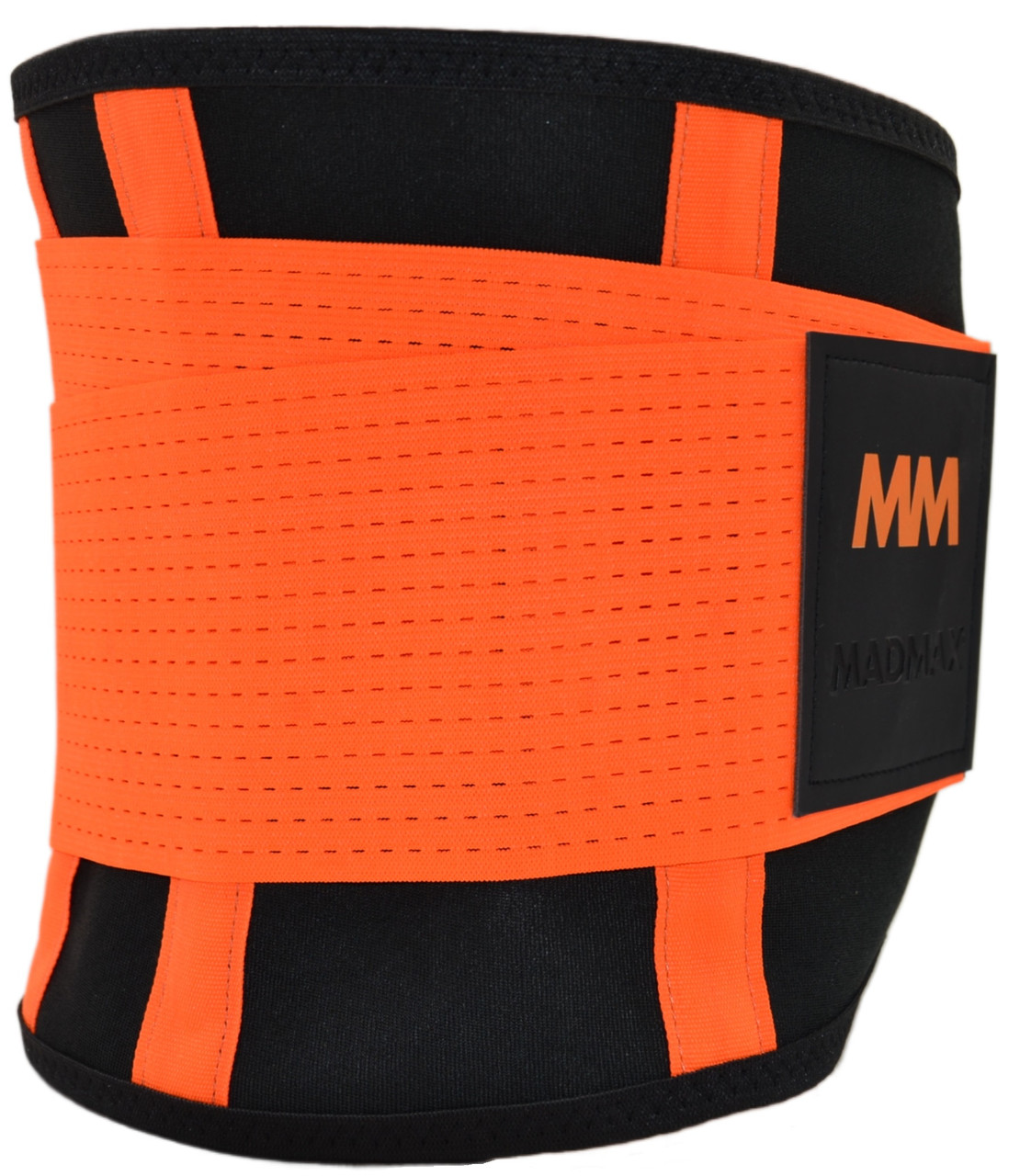 Пояс компресійний MadMax MFA-277 Slimming belt Black/neon orange L