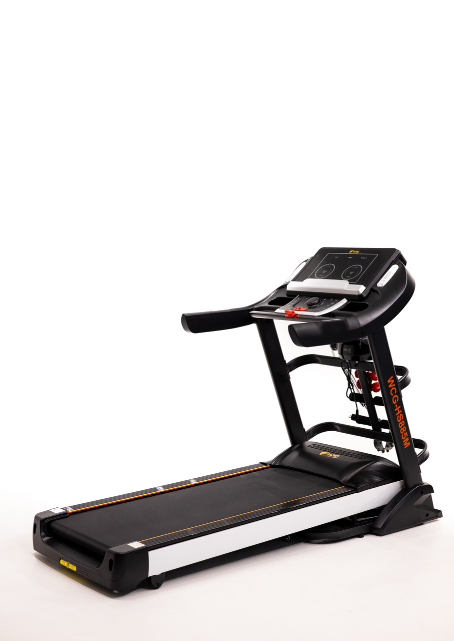 Бігова доріжка електрична WCG HS885M + Гантелі + Масажер 