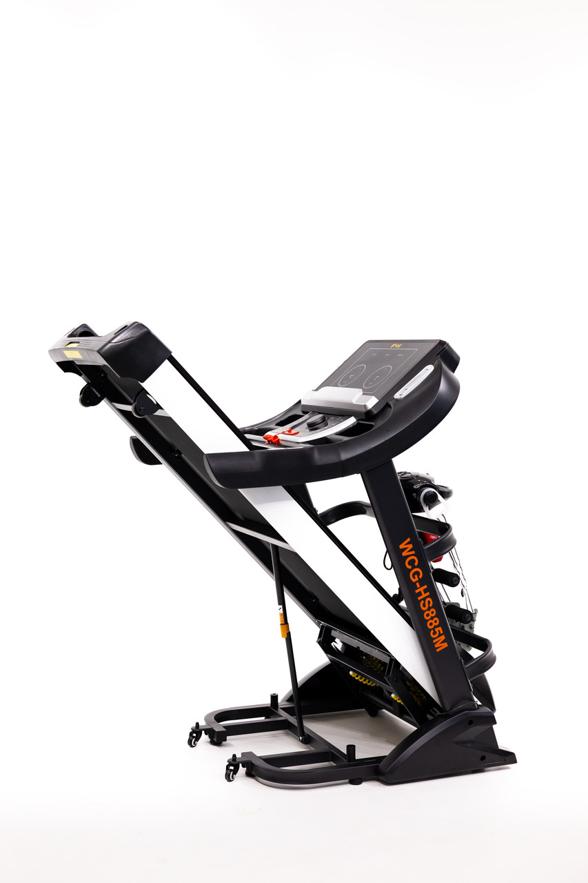 Бігова доріжка електрична WCG HS885M + Гантелі + Масажер 