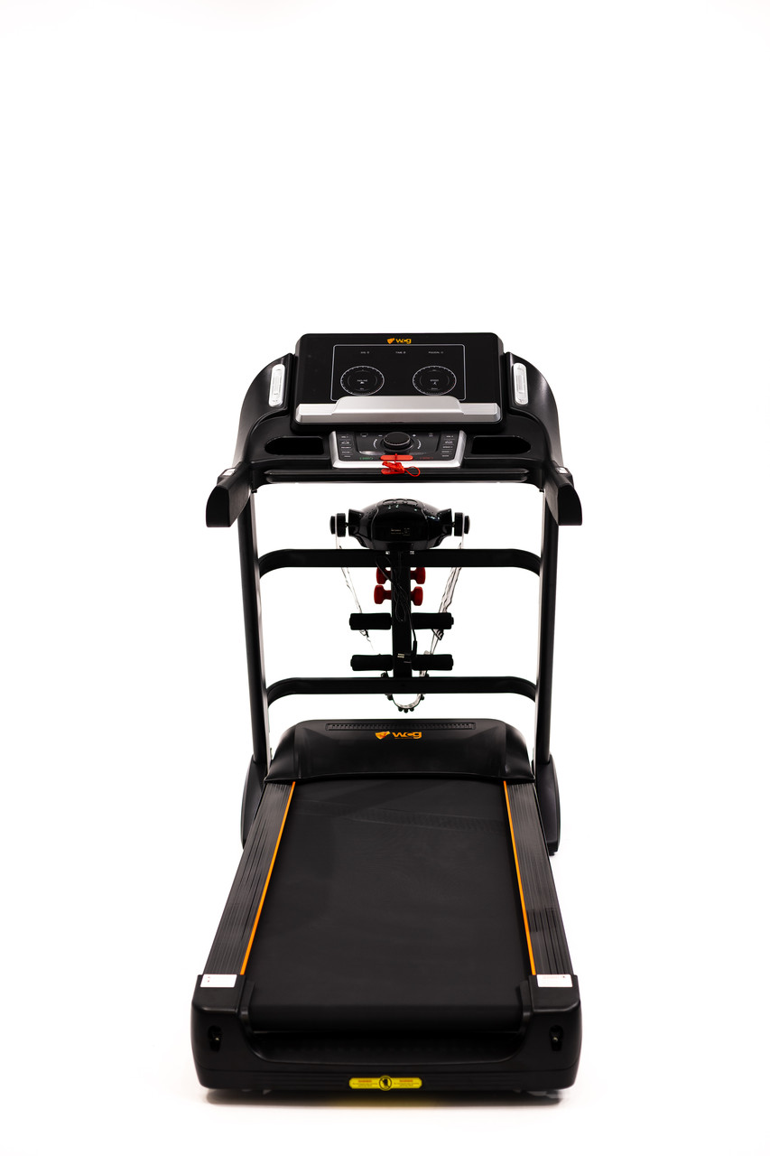 Бігова доріжка електрична WCG HS885M + Гантелі + Масажер 