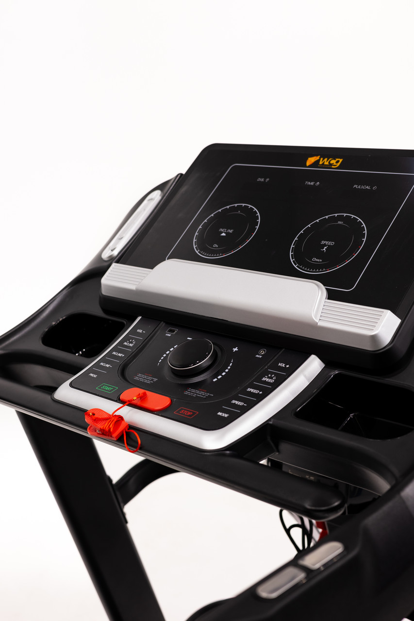 Бігова доріжка електрична WCG HS885M + Гантелі + Масажер 