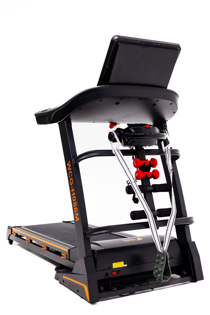 Бігова доріжка електрична WCG-H086M PRO 15.6" LСD Wi-Fi Android + Масажер