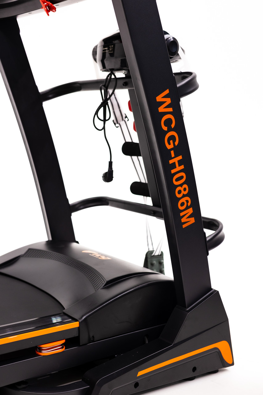 Бігова доріжка електрична WCG-H086M PRO 15.6" LСD Wi-Fi Android + Масажер