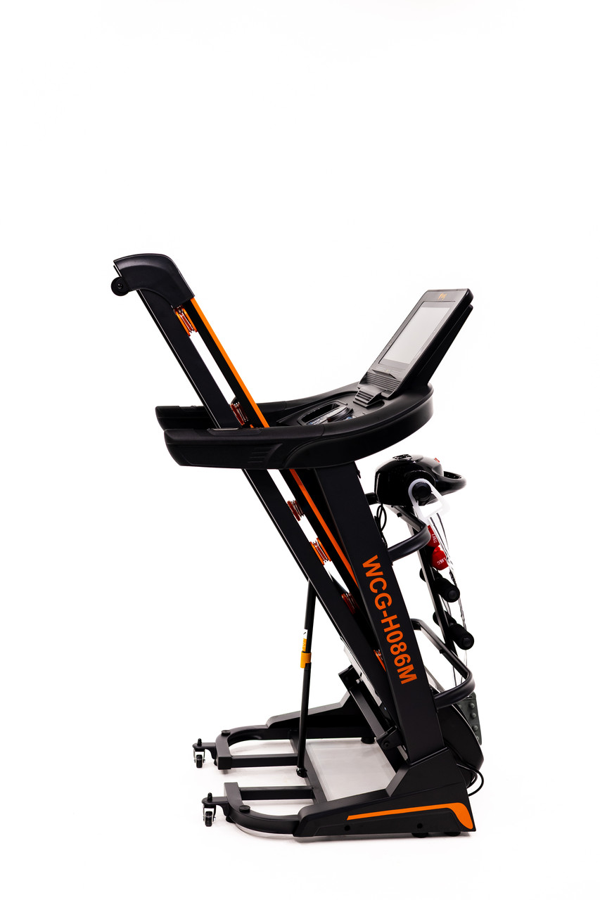 Бігова доріжка електрична WCG-H086M PRO 15.6" LСD Wi-Fi Android + Масажер