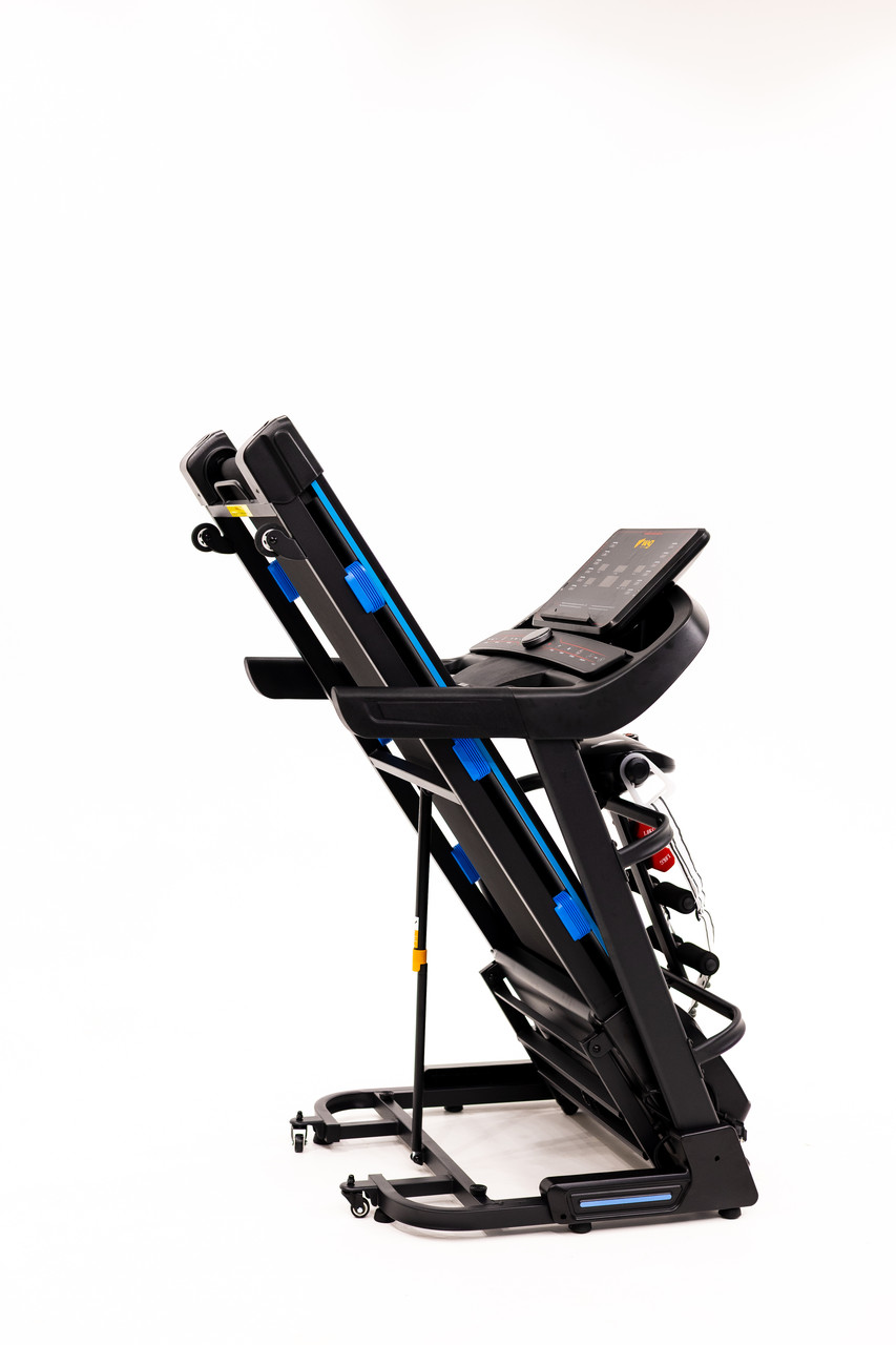 Бігова доріжка електрична WCG-H501M з вентилятором, масажером і гантелями