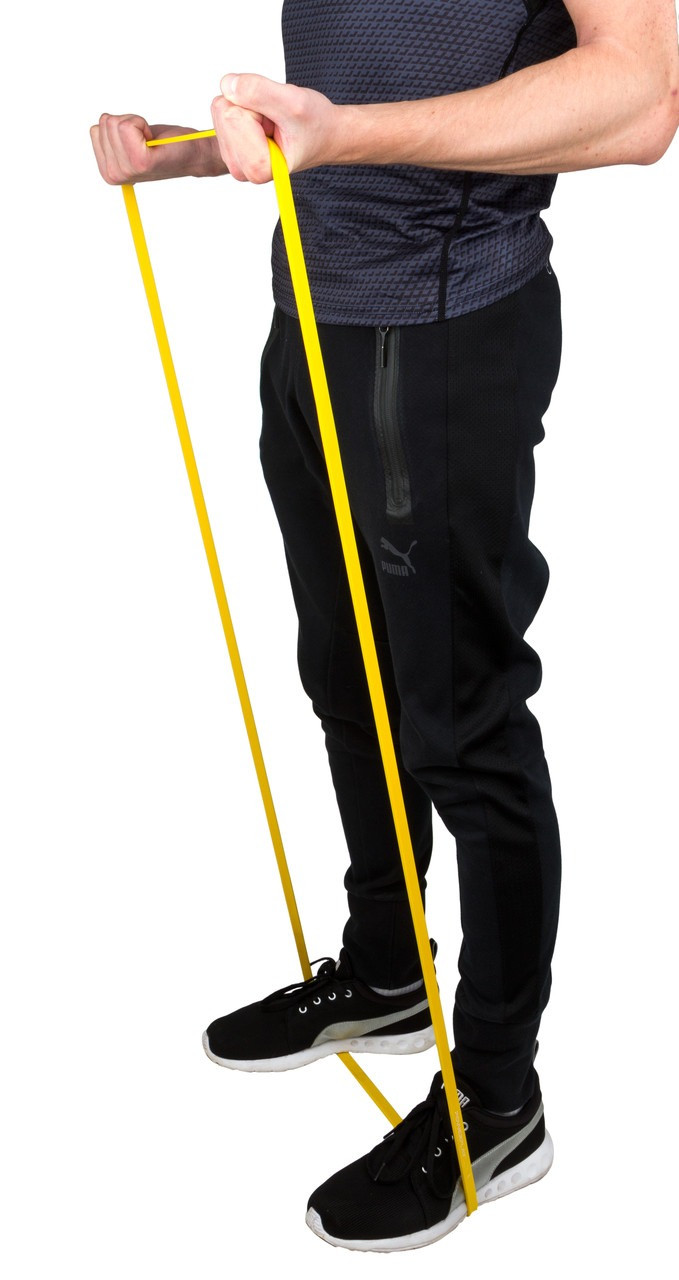 Еспандер-петля (гумові петлі) PowerPlay PP_0022 набір 3шт. опір 5-39кг. (сумарно 76кг.) + ручки та якір