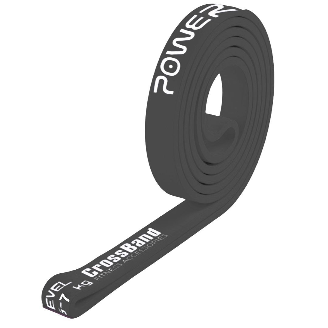 Еспандер-петля (гумові петлі) PowerPlay PP_0028 набір 6шт. опір 2-45кг. (сумарно 160кг.) + ручки та якір