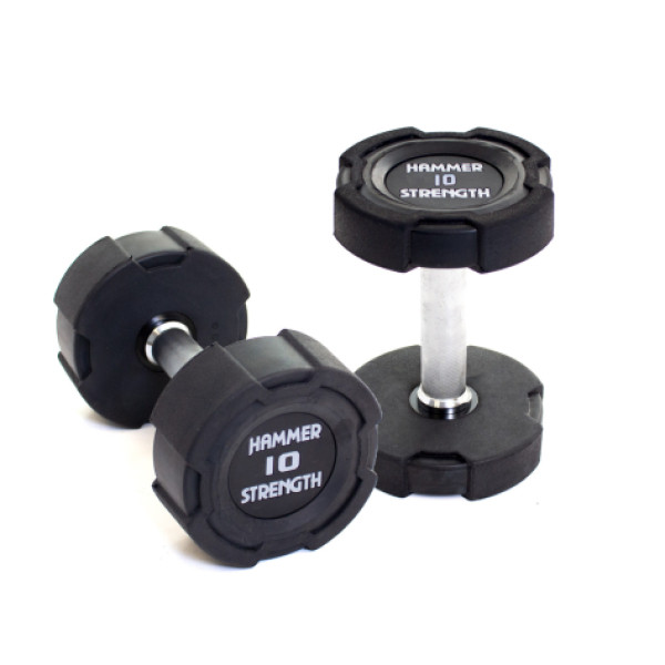 Гантельний ряд 10-50 кг Hammer Strength. 510 кг ваги