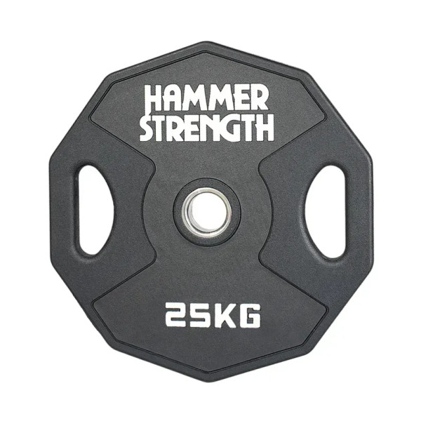 Диски обгумовані олімпійські Hammer Strength 51 мм 1.25 - 2.5 - 5 - 10 - 15 - 20 - 25 кг