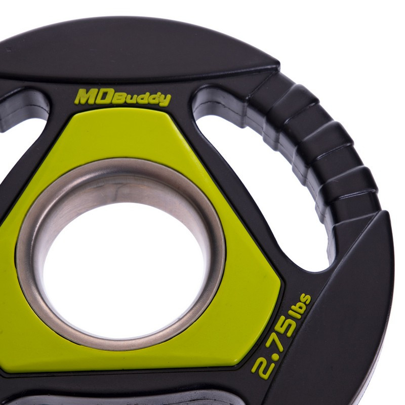 Диски поліуретанові Zelart TA-2677 d-51мм 1.25-2.5-5-10-15-20-25 кг