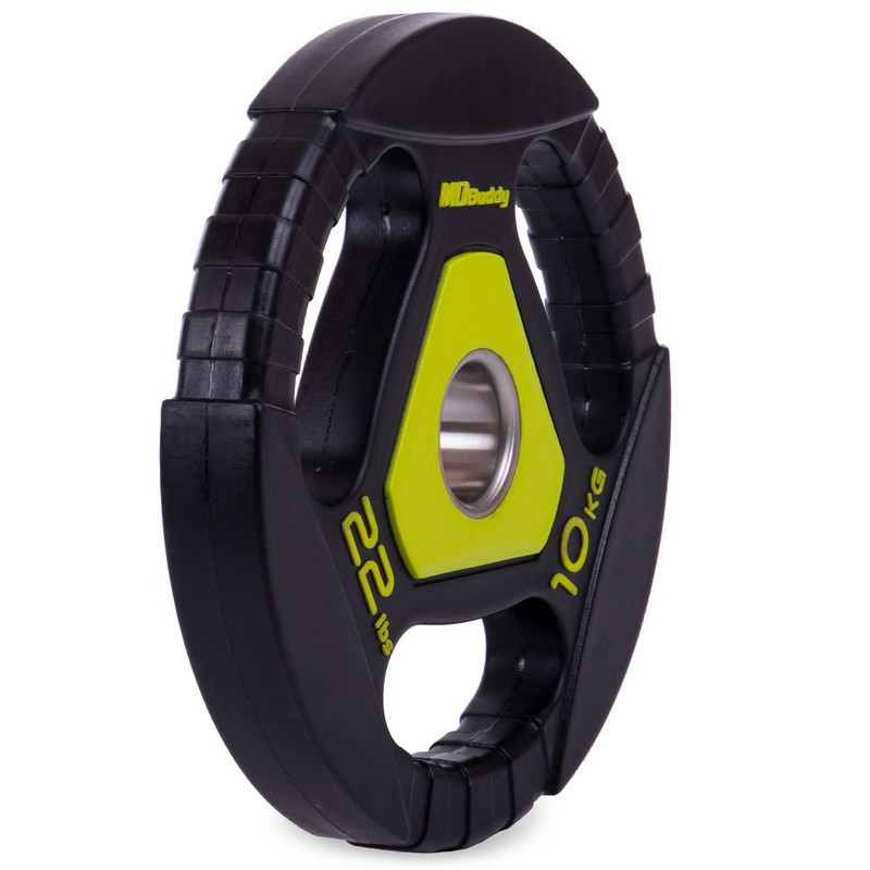 Диски поліуретанові Zelart TA-2677 d-51мм 1.25-2.5-5-10-15-20-25 кг