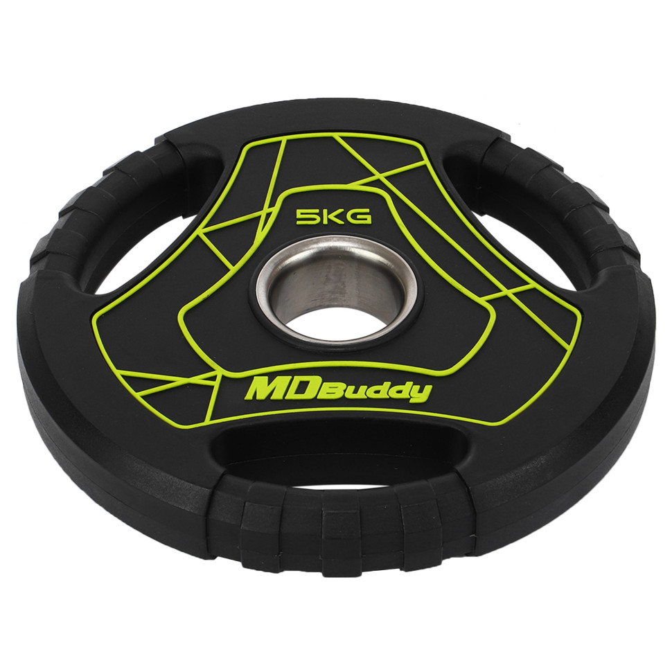 Диски поліуретанові MD Buddy TA-9647 d-51мм 1.25-5-10-15-20-25 кг