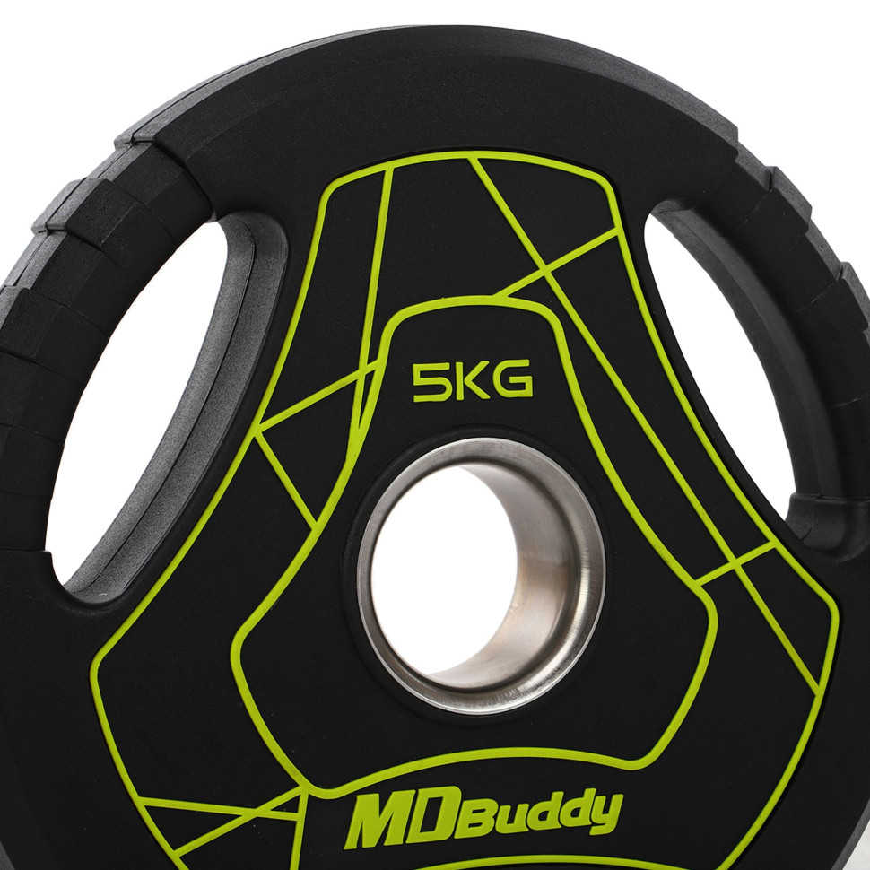 Диски поліуретанові MD Buddy TA-9647 d-51мм 1.25-5-10-15-20-25 кг