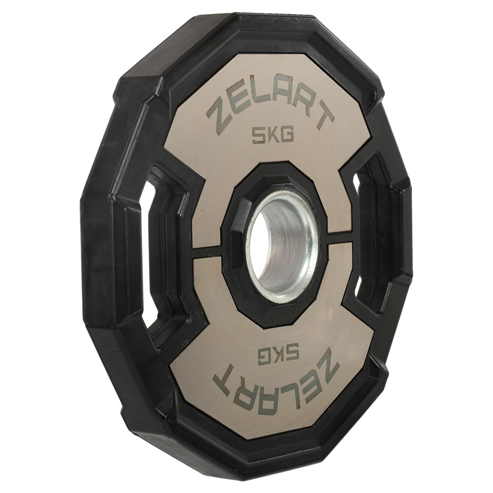 Диски поліуретанові Zelart TA-4792 d-51мм 2.5-5-10-15-20-25 кг