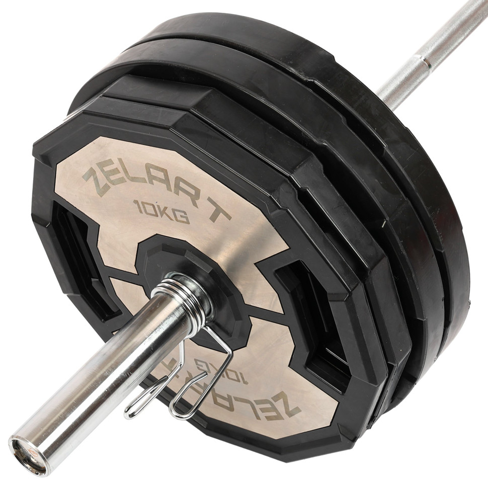 Диски поліуретанові Zelart TA-4792 d-51мм 2.5-5-10-15-20-25 кг