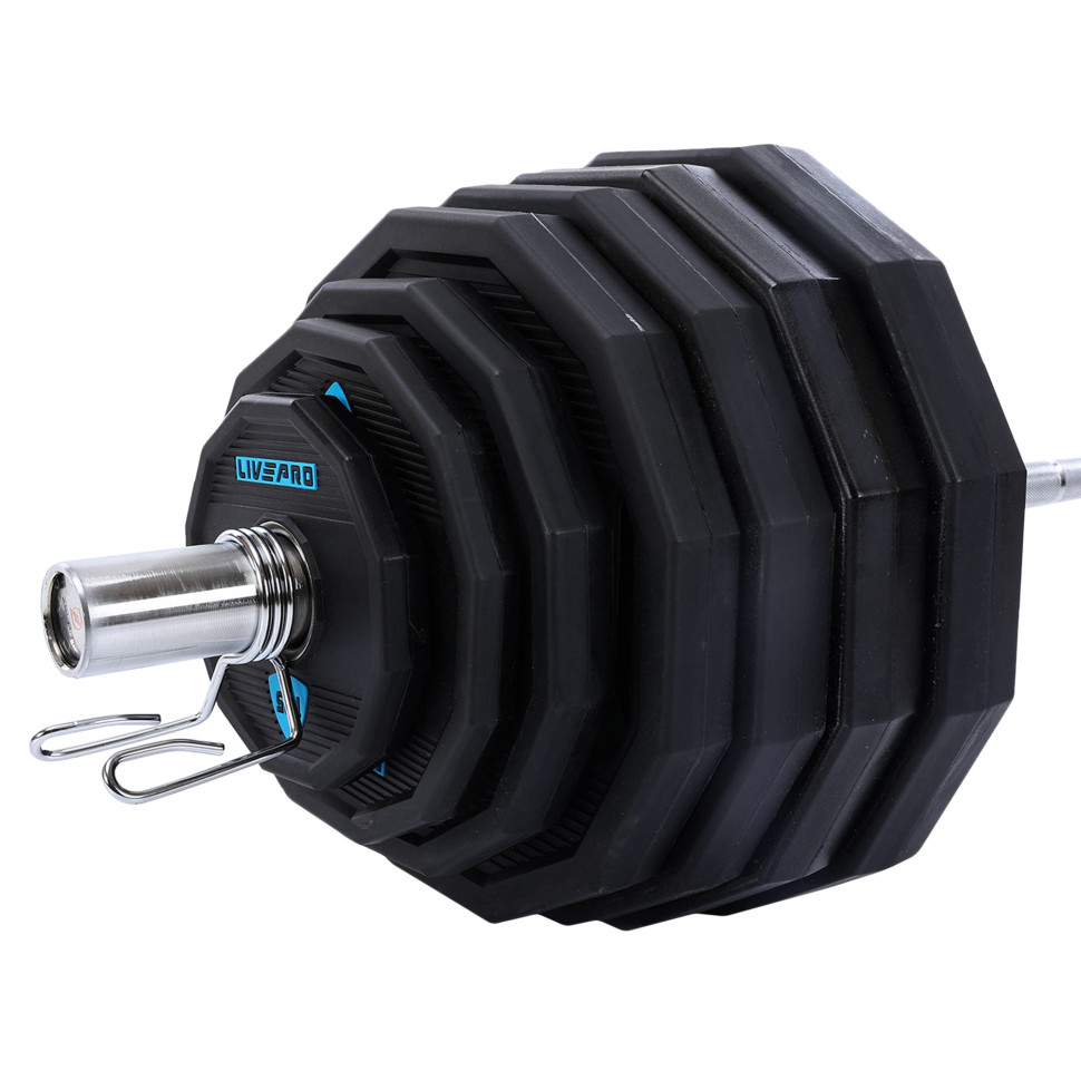 Диски поліуретанові LiveUp LP8023 d-51мм 1.25-2.5-5-10-15-20-25 кг