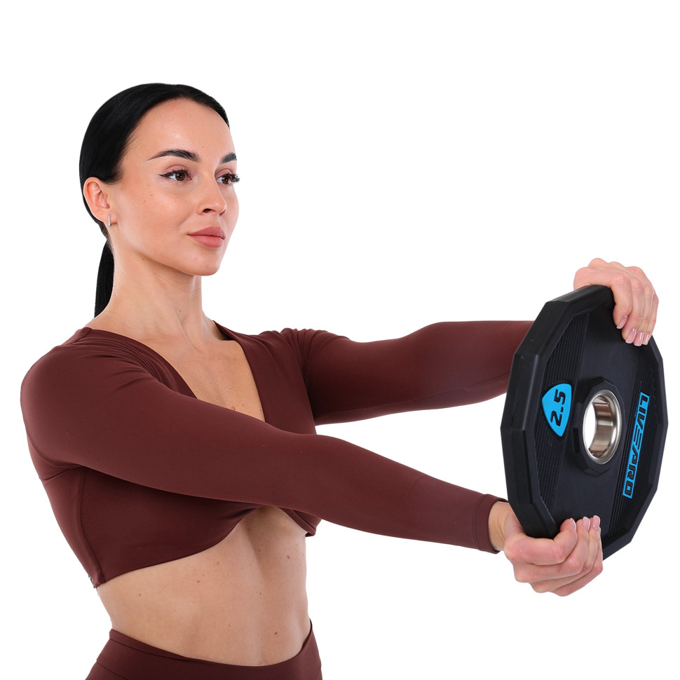 Диски поліуретанові LiveUp LP8023 d-51мм 1.25-2.5-5-10-15-20-25 кг