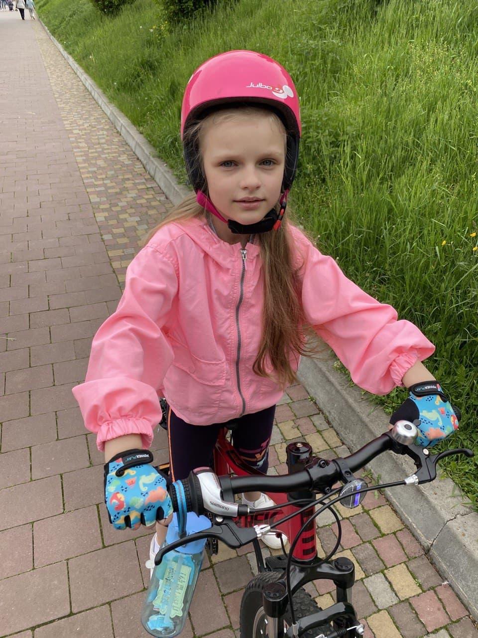 Розпродаж - Велорукавички дитячі PowerPlay 003 Dino 2XS (вік до 4 років)