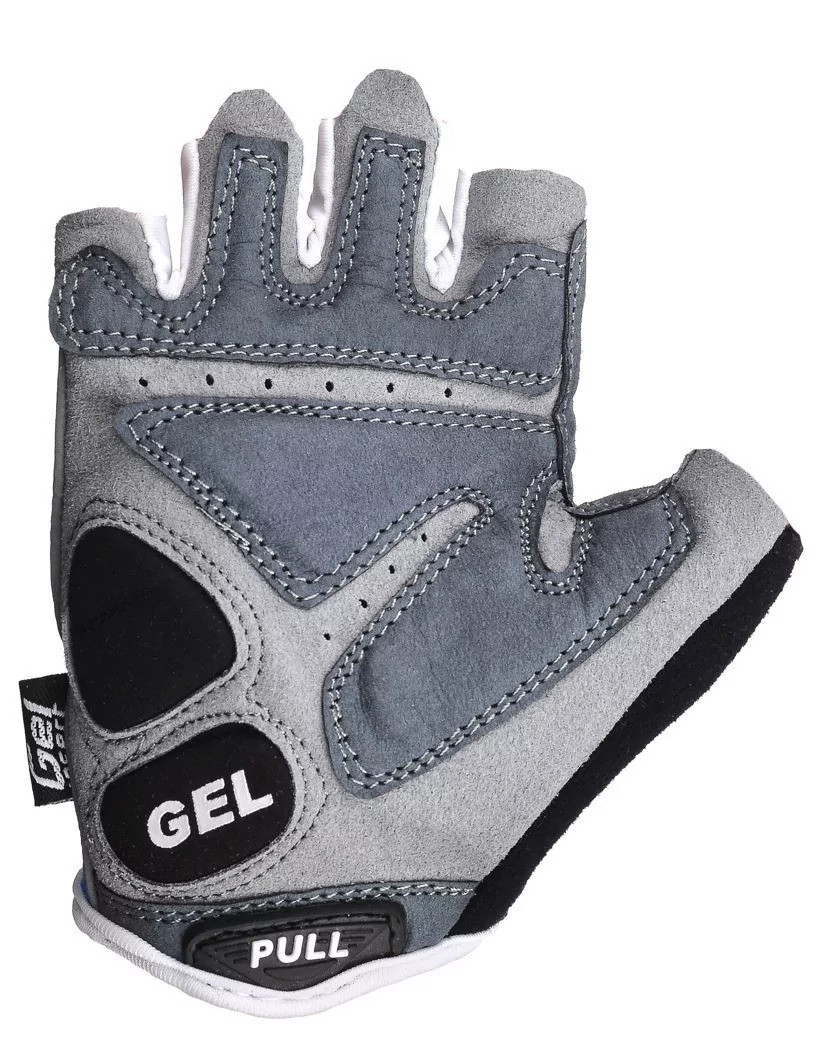 Велоперчатки PowerPlay 5034 B Бело-желтые M