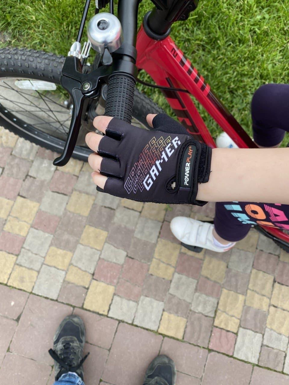 Велорукавички дитячі PowerPlay 5451 Gamer S