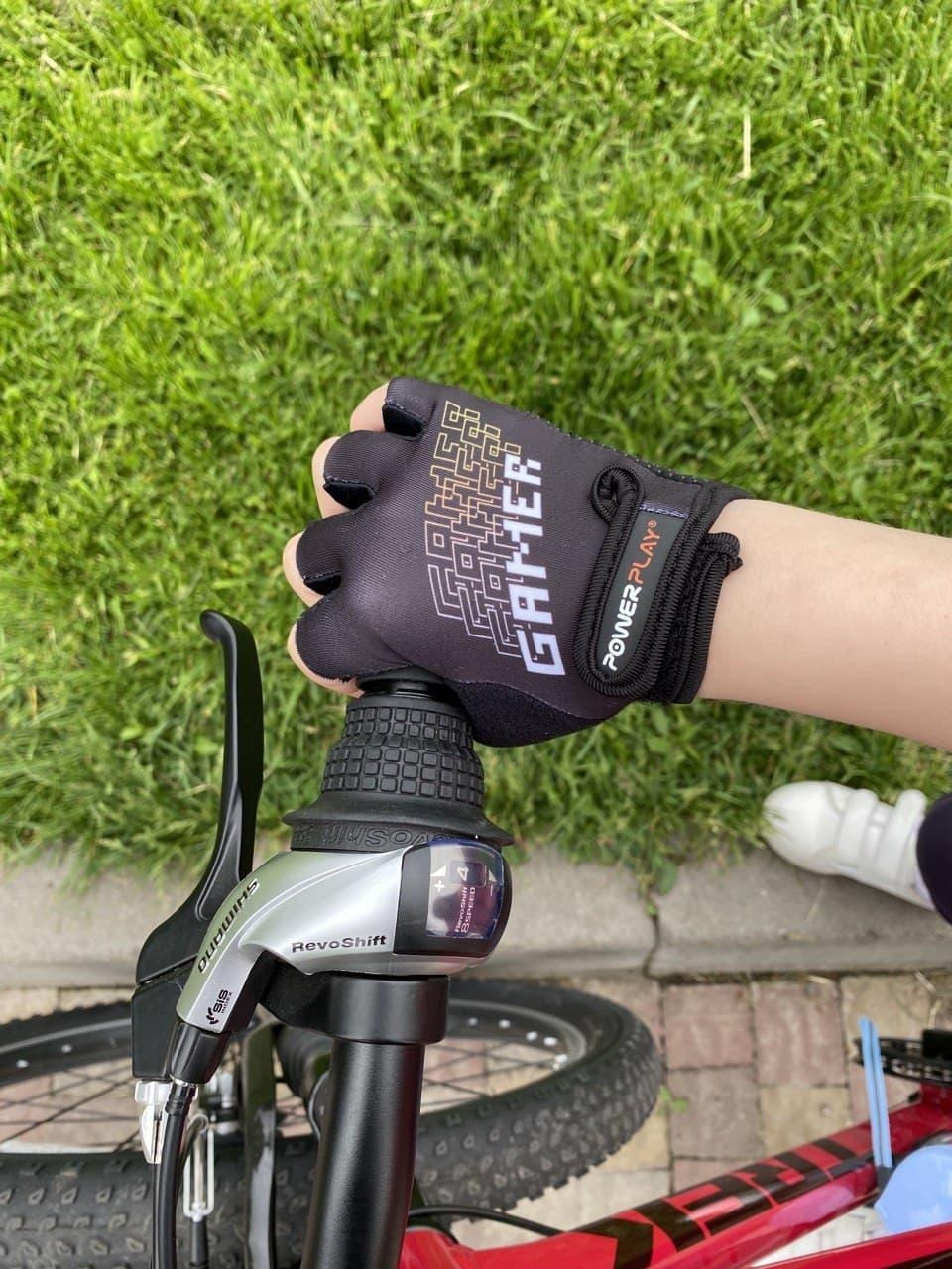 Велорукавички дитячі PowerPlay 5451 Gamer S