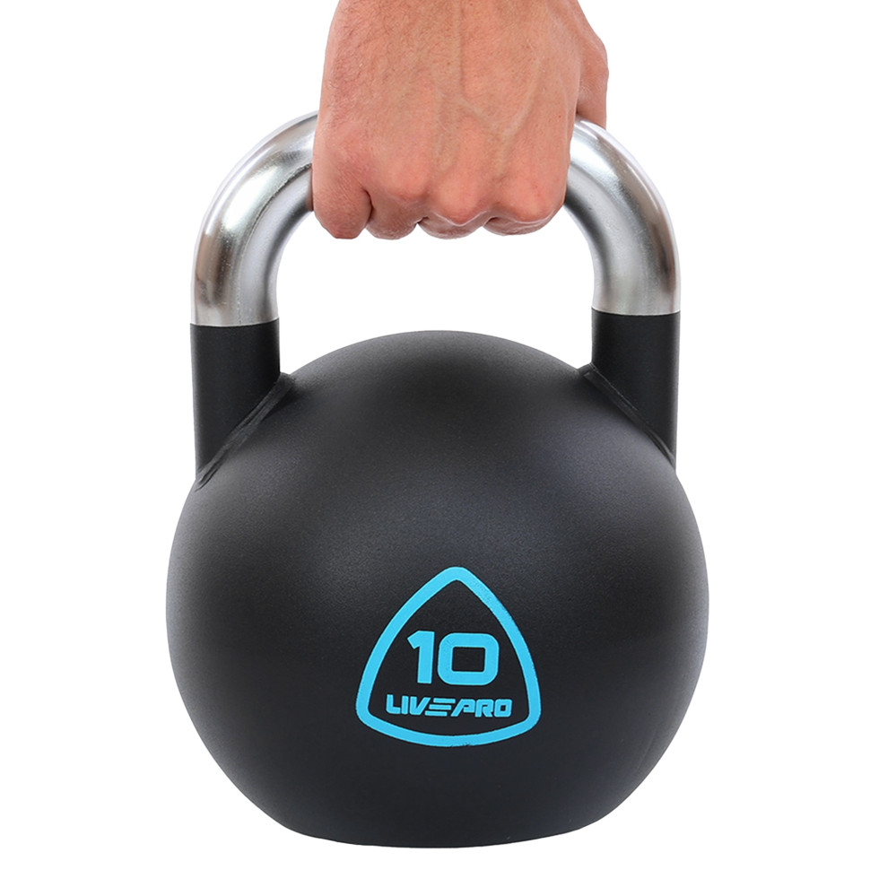 Гирі цільні сталеві пофарбовані LiveUp LP8042 4-6-8-10-12-16-20-24 кг