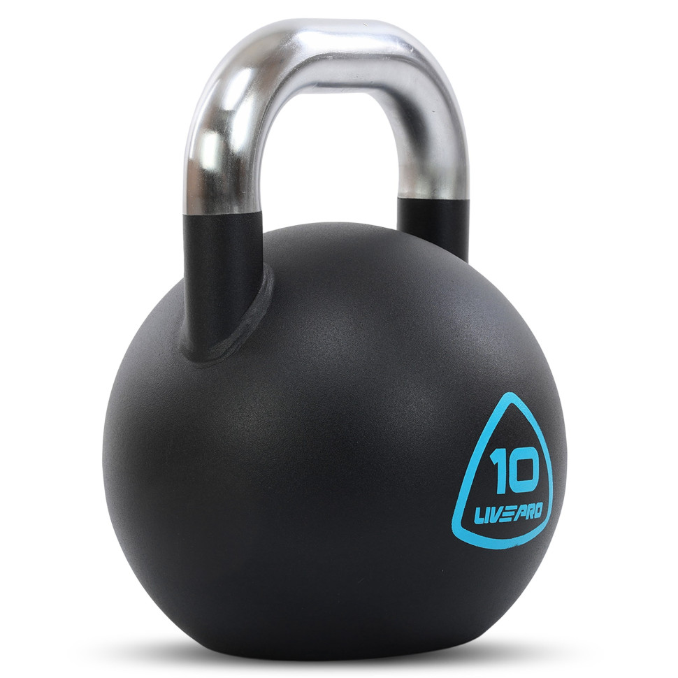 Гирі цільні сталеві пофарбовані LiveUp LP8042 4-6-8-10-12-16-20-24 кг