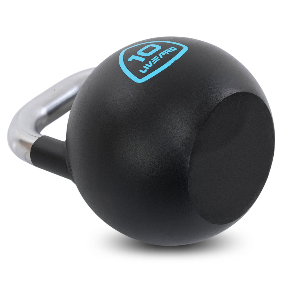 Гирі цільні сталеві пофарбовані LiveUp LP8042 4-6-8-10-12-16-20-24 кг