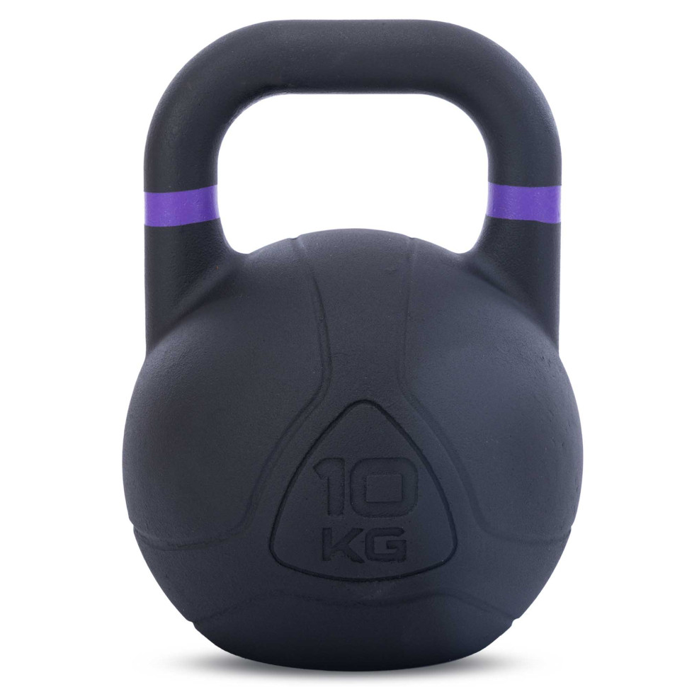 Гирі змагальні цільні чавунні пофарбовані LiveUp LP8044 8-10-12-16-20-24 кг