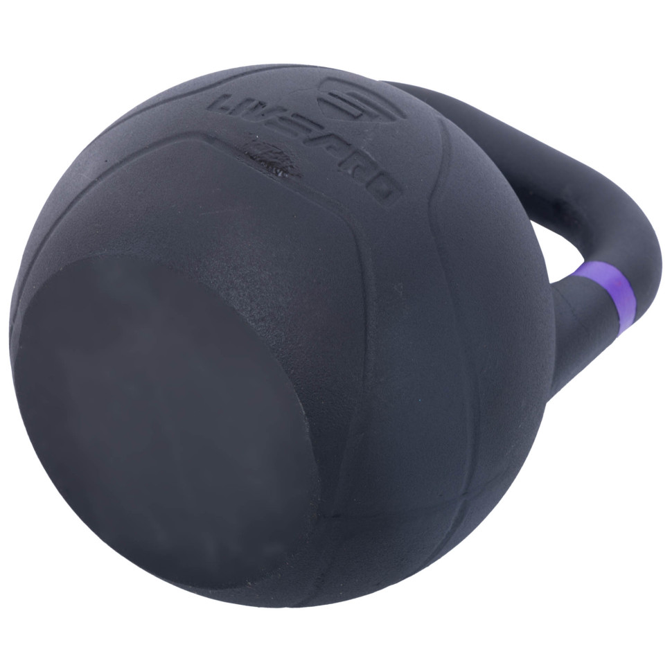 Гирі змагальні цільні чавунні пофарбовані LiveUp LP8044 8-10-12-16-20-24 кг