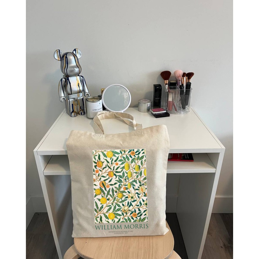 Екошопер BookOpt BK4075 WILLIAM MORRIS "Лимонне дерево" бежевий