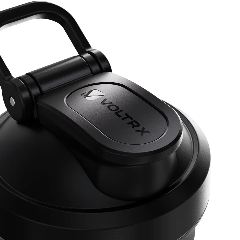Шейкер спортивний електричний VOLTRX Merger 700 мл. Black