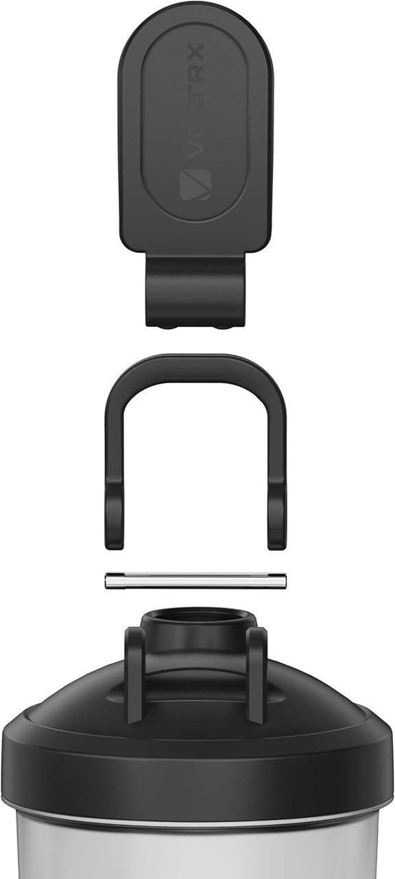 Шейкер спортивний електричний VOLTRX Merger 700 мл. Black