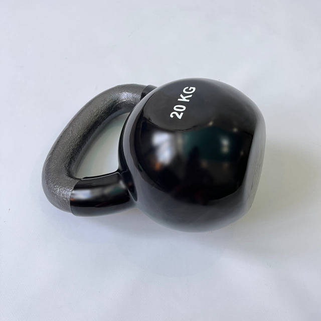 Гиря 14 кг металлическая с виниловым покритием GymBeam