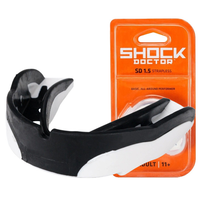 Капа Shock Doctor V1.5 дитяча (вік до 10) White (art. 4000-BK-YTR)