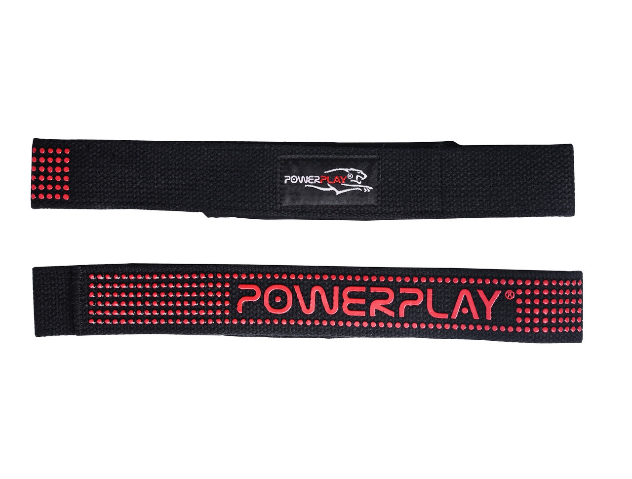 Лямки для тяги PowerPlay 7064 Чорно-Червоні
