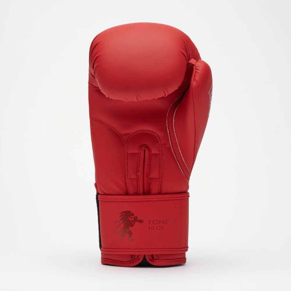 Боксерські рукавиці Leone GN058 TONE X Red 16 унцій (капу в комплекті)