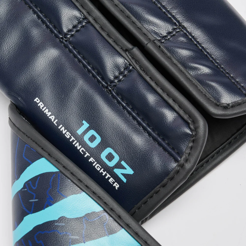 Боксерські рукавиці Leone GN004 PRIMAL INSTINCT Blue 12 унцій (капу в комплекті)