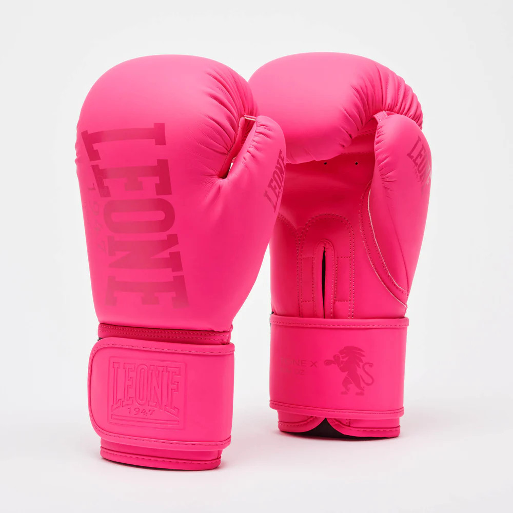 Боксерські рукавиці Leone GN058 TONE X Fuxia 10 унцій (капу в комплекті)