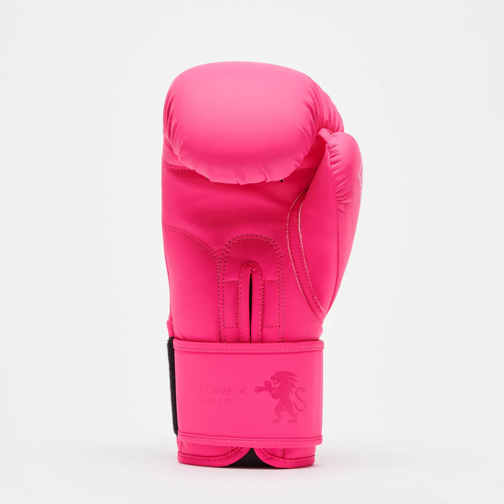 Боксерські рукавиці Leone GN058 TONE X Fuxia 10 унцій (капу в комплекті)