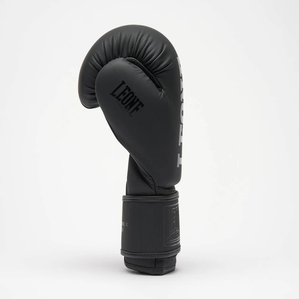 Боксерські рукавиці Leone GN058 TONE X Black 12 унцій (капу в комплекті)