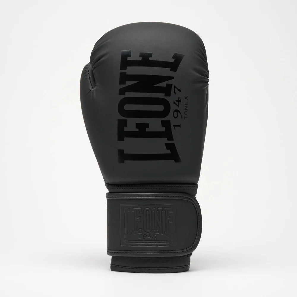 Боксерські рукавиці Leone GN058 TONE X Black 16 унцій (капу в комплекті)