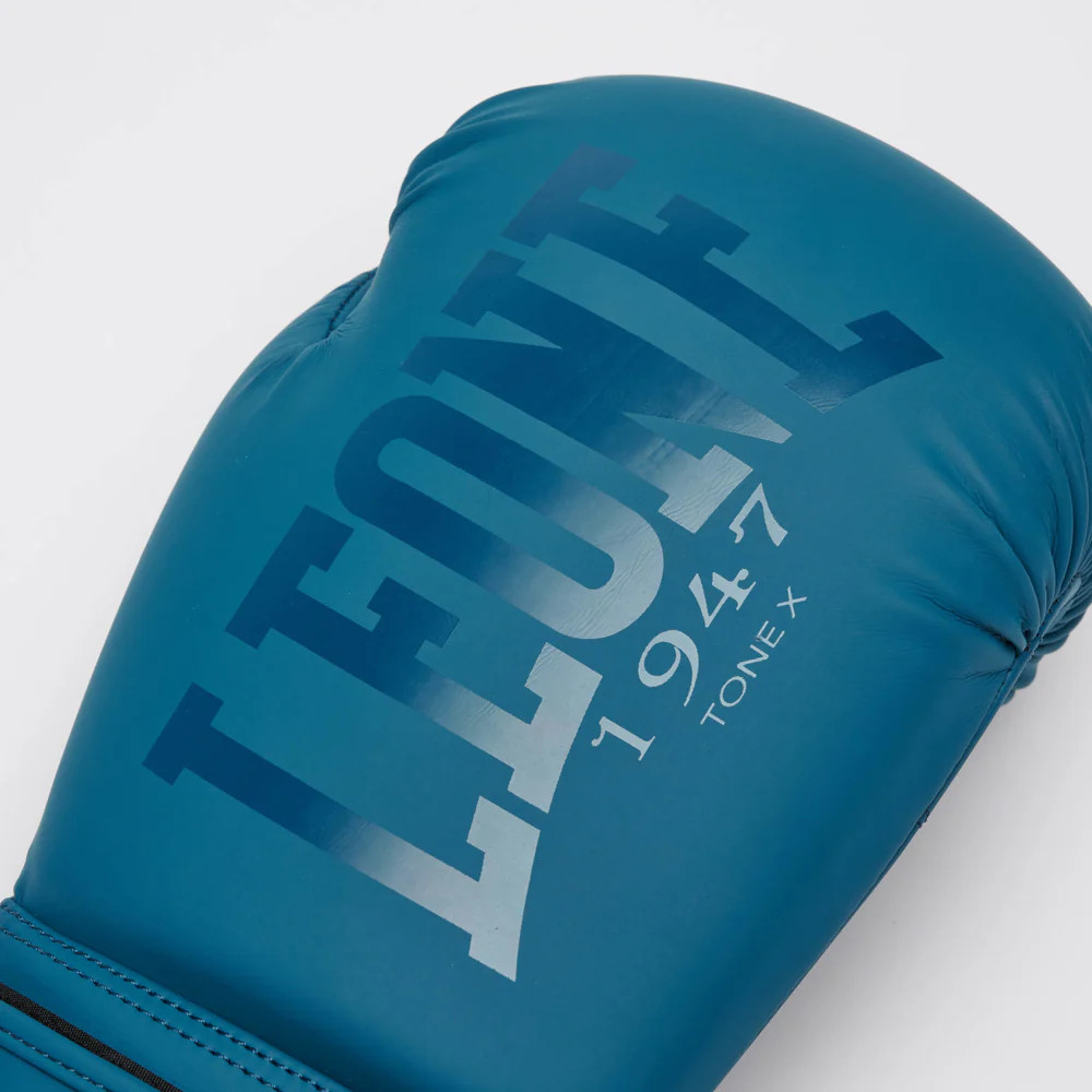 Боксерські рукавиці Leone GN058 TONE X Teal 12 унцій (капу в комплекті)