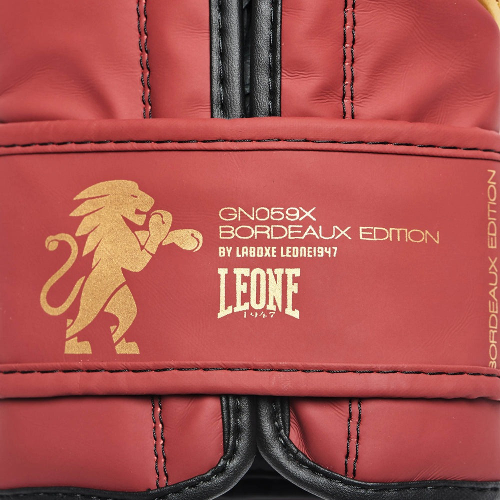 Боксерські рукавиці Leone GN059X BORDEAUX ED 12 унцій (капу в комплекті)