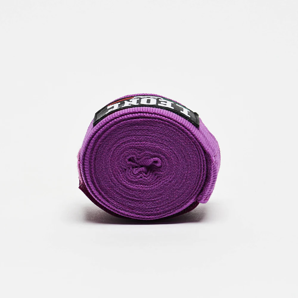 Бинти для боксу Leone AB705 Purple 3.5m