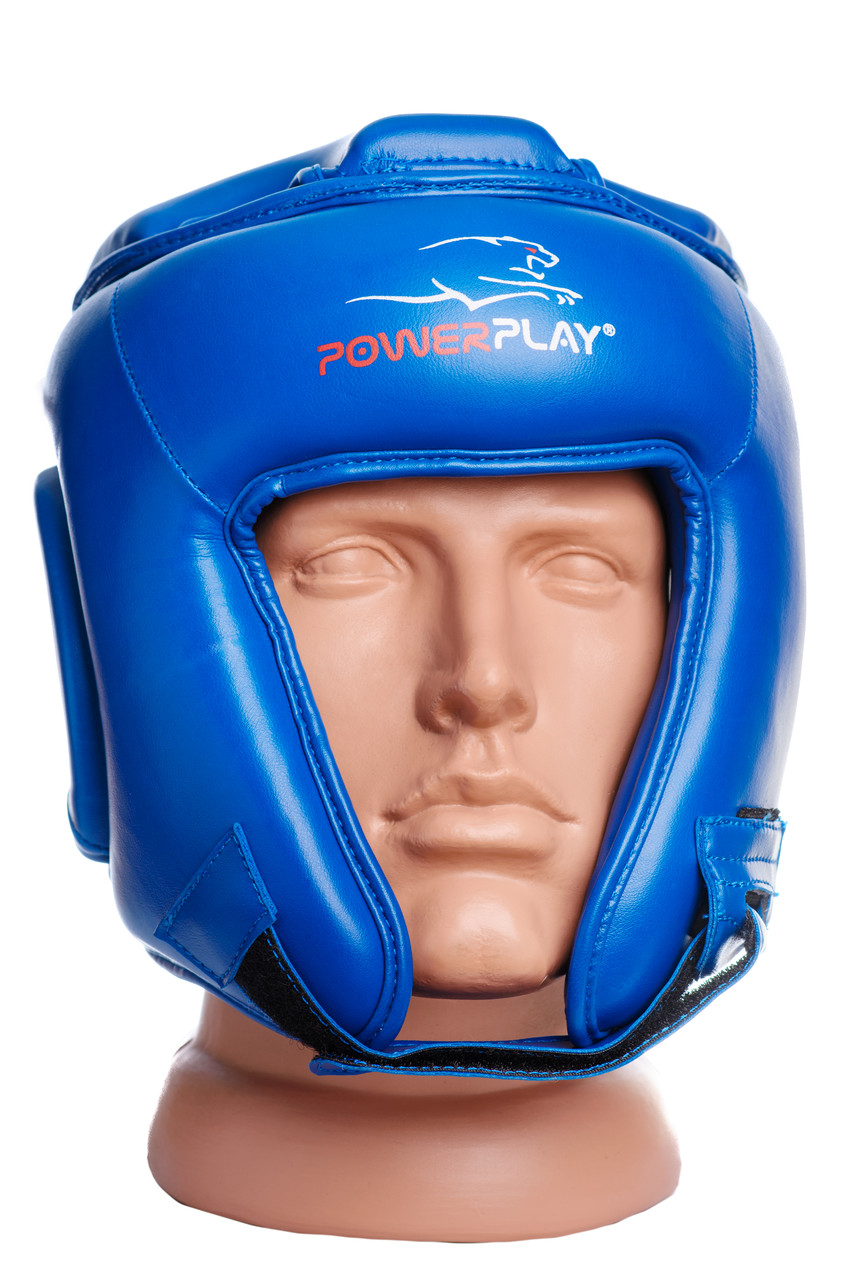 Боксерський шолом турнірний PowerPlay 3045 Синій S