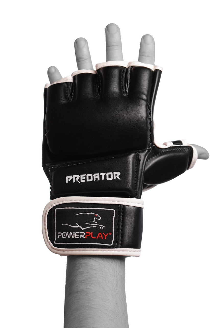 Рукавиці для MMA PowerPlay 3056 Чорні S