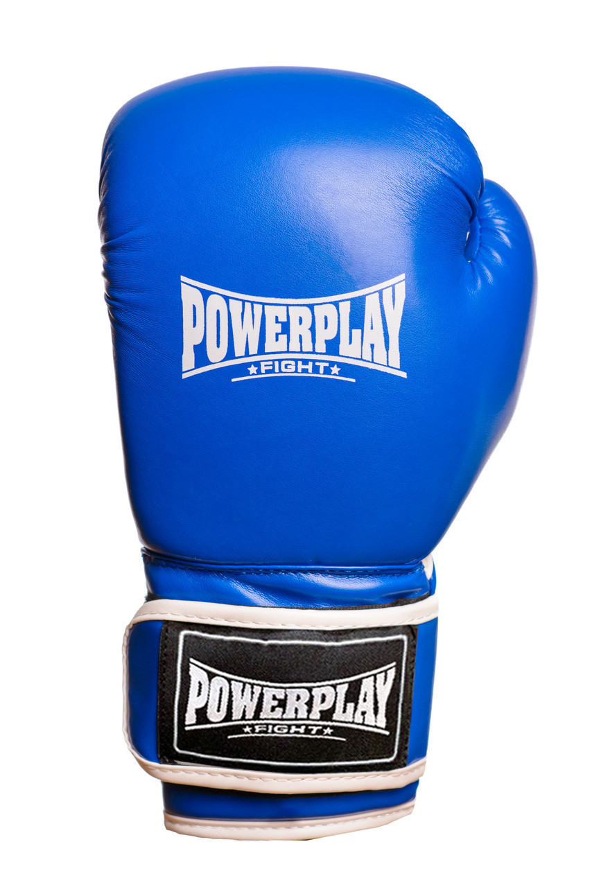 Боксерські рукавиці PowerPlay 3019 Challenger Сині 8 унцій